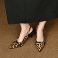 Pointed Toe Slingback Pumps - Your Second Look