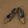Pointed Toe Slingback Pumps - Your Second Look