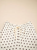 Polka Dot Top and Joggers Lounge Set - Your Second Look