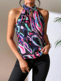 Printed Sleeveless Top - Your Second Look
