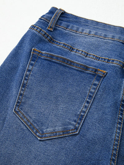 Raw Hem Loose Jeans - Your Second Look