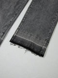 Raw Hem Loose Jeans - Your Second Look
