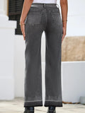 Raw Hem Loose Jeans - Your Second Look