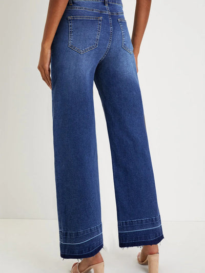 Raw Hem Loose Jeans - Your Second Look