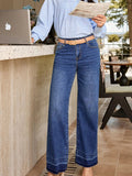 Raw Hem Loose Jeans - Your Second Look