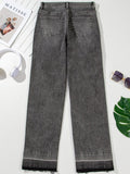 Raw Hem Loose Jeans - Your Second Look
