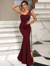 Rhinestone One - Shoulder Formal Dress - Your Second Look