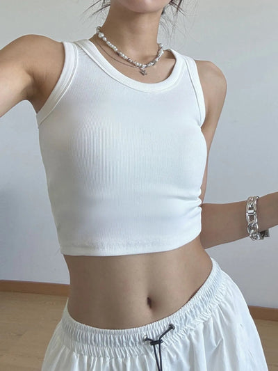 Ribbed Crop Tank Top - Your Second Look