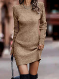 Ribbed Knit Sweater Dress - Your Second Look