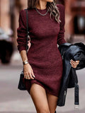 Ribbed Knit Sweater Dress - Your Second Look