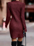 Ribbed Knit Sweater Dress - Your Second Look