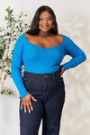 Ribbed Sweetheart Knit Top - Your Second Look