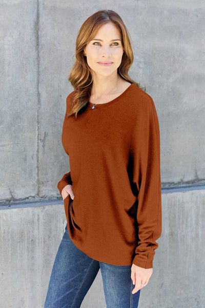 Round Neck Long Sleeve T-Shirt - Your Second Look