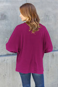 Round Neck Long Sleeve T-Shirt - Your Second Look