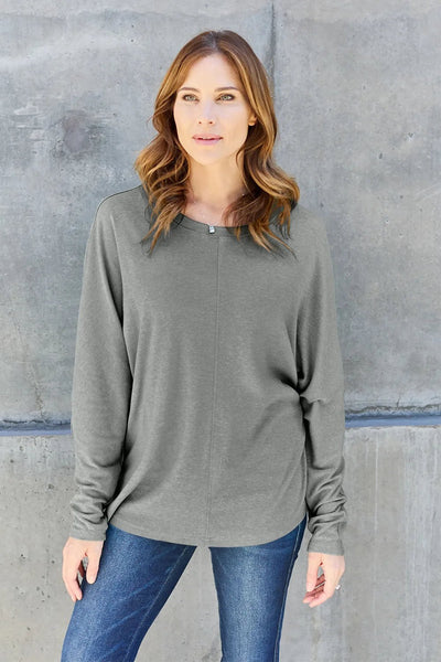 Round Neck Long Sleeve T-Shirt - Your Second Look