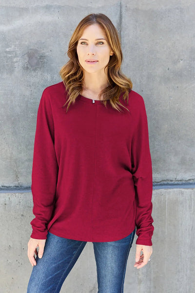 Round Neck Long Sleeve T-Shirt - Your Second Look