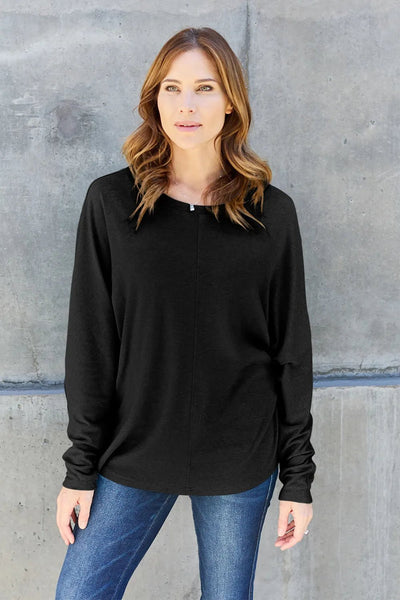 Round Neck Long Sleeve T-Shirt - Your Second Look