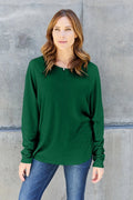 Round Neck Long Sleeve T-Shirt - Your Second Look