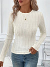 Round Neck Long Sleeve Top - Your Second Look