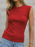Round Neck Slim Tank - Your Second Look