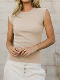 Round Neck Slim Tank - Your Second Look