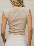 Round Neck Slim Tank - Your Second Look