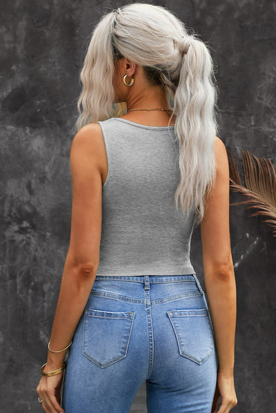 Round Neck Tank Top - Your Second Look