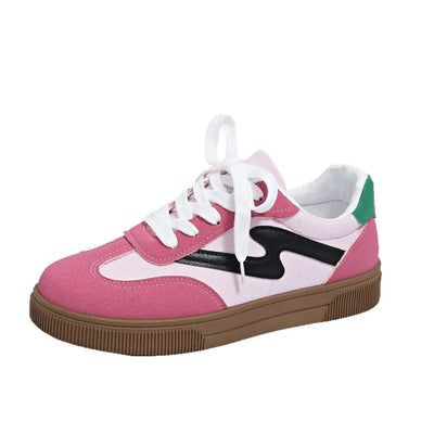 Round Toe Lace Up Sneakers - Your Second Look