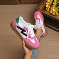 Round Toe Lace Up Sneakers - Your Second Look