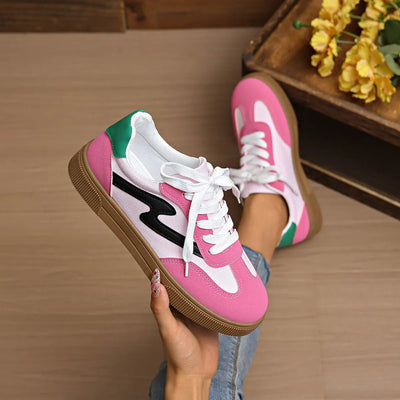 Round Toe Lace Up Sneakers - Your Second Look