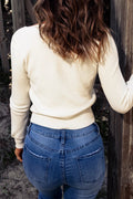 Ruched Sweetheart Sweater - Your Second Look