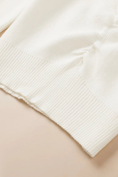 Ruched Sweetheart Sweater - Your Second Look