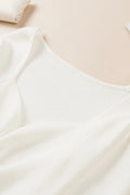 Ruched Sweetheart Sweater - Your Second Look