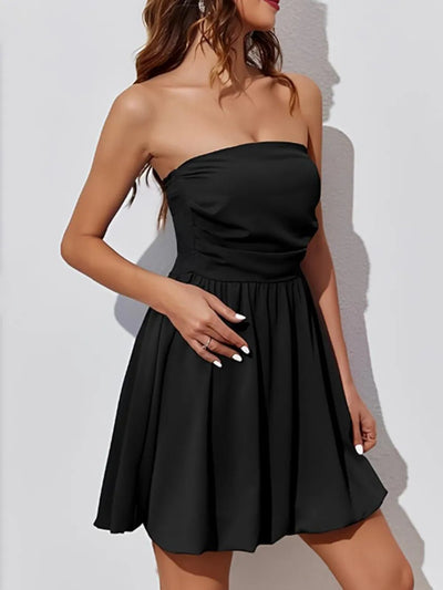 Ruched Tube Mini Dress - Your Second Look