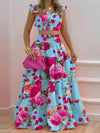 Ruffled Cami and Tiered Maxi Skirt Set - Your Second Look