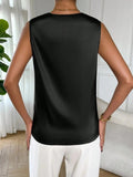 Satin Cowl Neck Blouse - Your Second Look