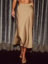 Satin Midi Skirt - Your Second Look