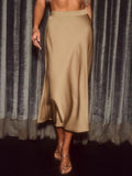 Satin Midi Skirt - Your Second Look