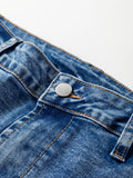 Seam Detail Loose Fit Cropped Jeans - Your Second Look
