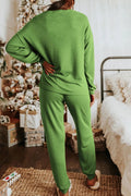Sequin Socks Top and Pants Lounge Set - Your Second Look