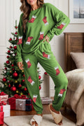 Sequin Socks Top and Pants Lounge Set - Your Second Look