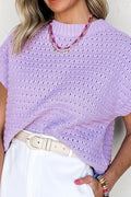 Short Sleeve Knit Sweater - Your Second Look