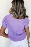 Short Sleeve Knit Sweater - Your Second Look