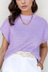 Short Sleeve Knit Sweater - Your Second Look