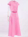 Short Sleeve Top and Skirt set - Your Second Look