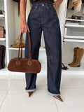 Single - Breasted Blazer and Jeans Denim Set - Your Second Look