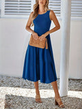Sleeveless A - Line Midi Dress - Your Second Look