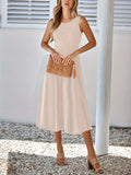 Sleeveless A - Line Midi Dress - Your Second Look