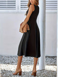 Sleeveless A - Line Midi Dress - Your Second Look