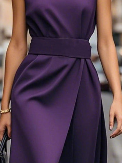 Sleeveless Midi Sheath Dress - Your Second Look